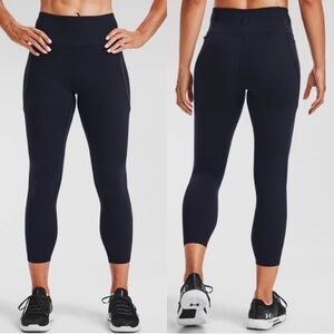 NWT Under Armour UA HydraFuse High Rise Active Leggings in Black